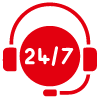 24/7 Support